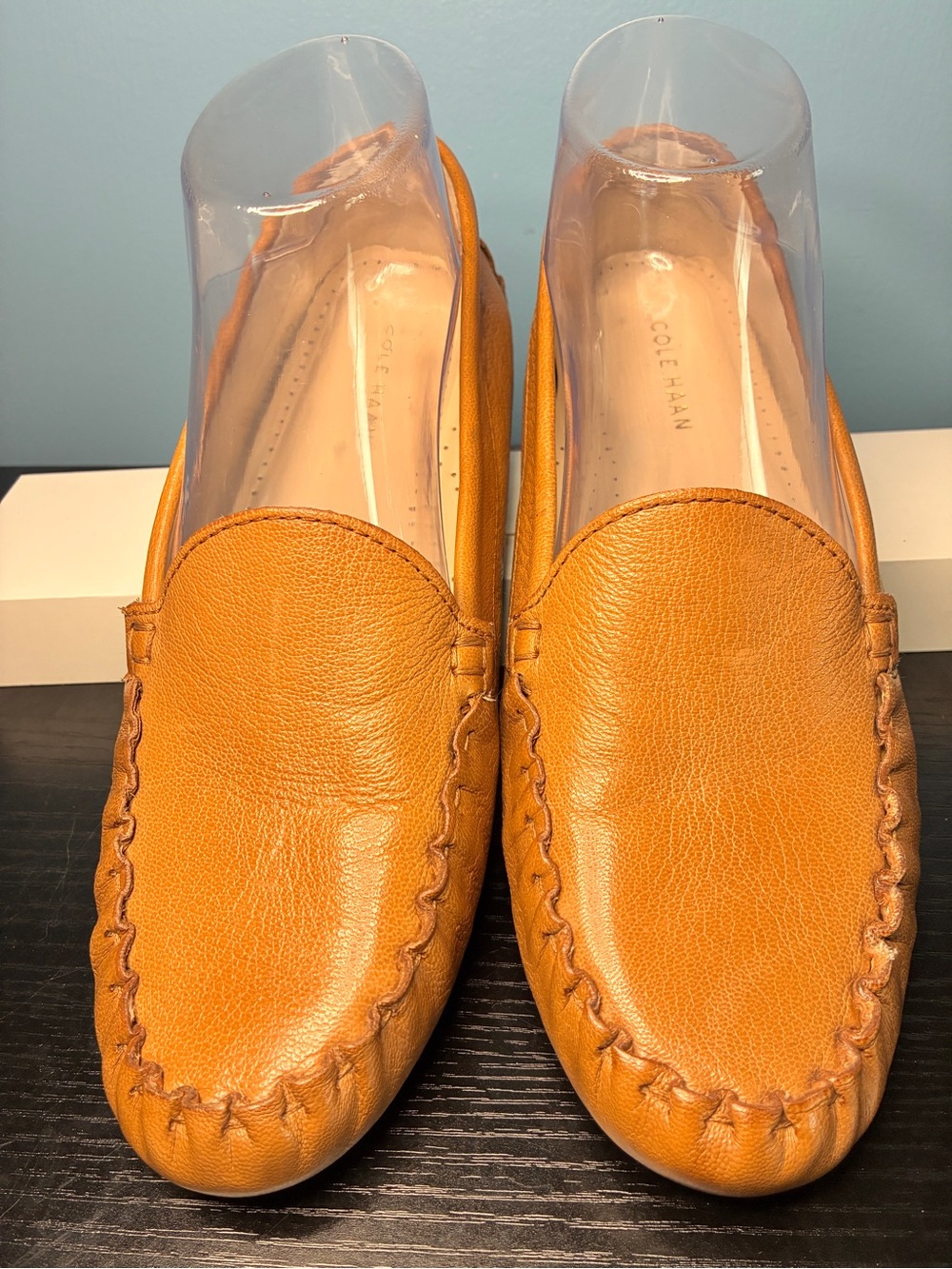 Cole Haan Women’s Leather Loafers in Cognac